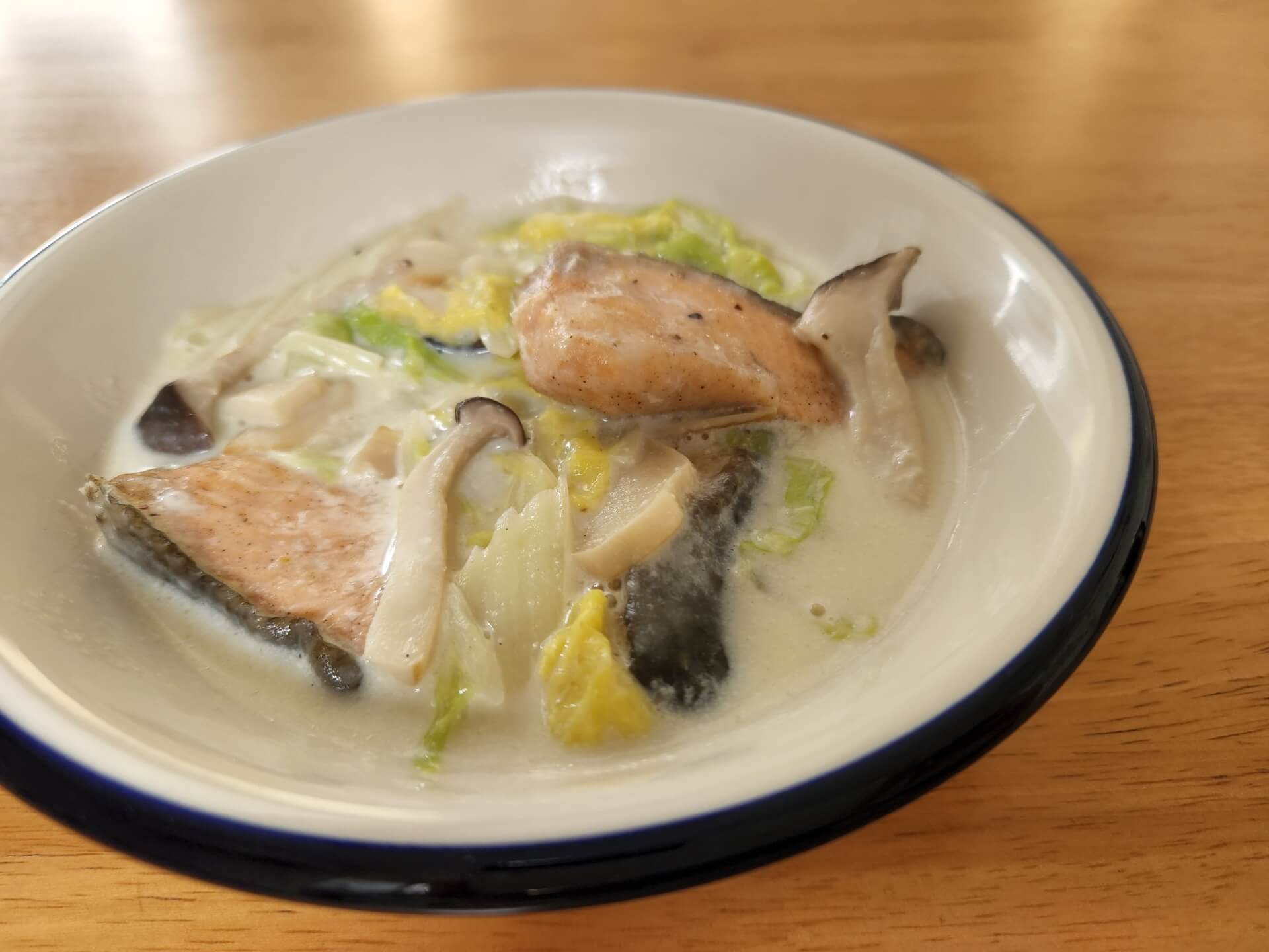 鮭と白菜のクリーム煮