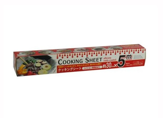 ダイソー　クッキングシート　シリコン樹脂加工クッキングシート
