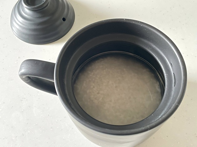 ダイソー　炊飯マグ　吸水
