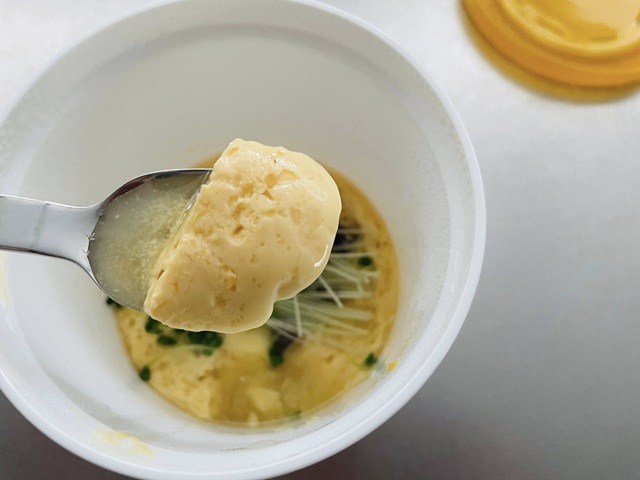 ダイソー　レンジでかんたん！茶わん蒸し器　完成