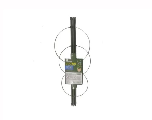 ダイソー　ツル巻き用リング支柱　４５ｃｍ 