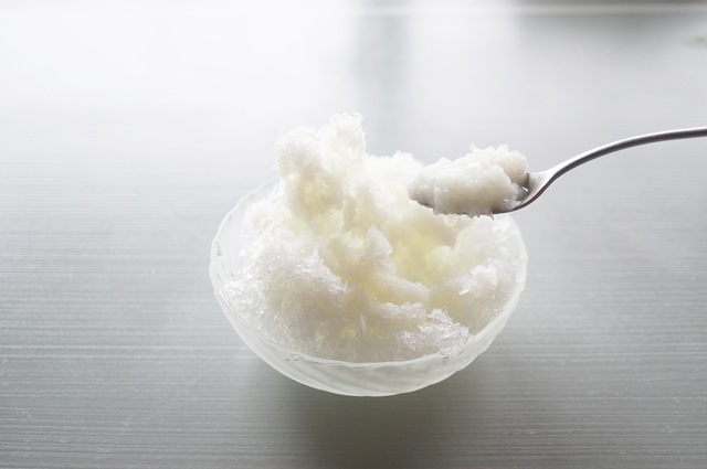 ダイソー　かき氷シロップ　かき氷なしでかき氷を作る方法