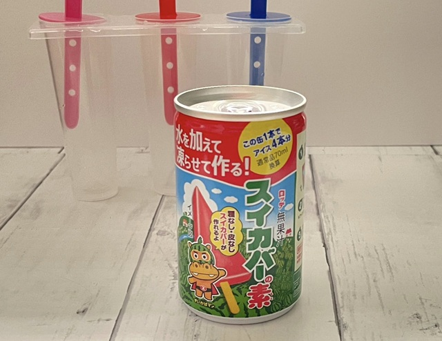 ダイソー スイカバーの素 パッケージ