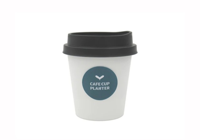 ダイソー　カフェカップ風プランター