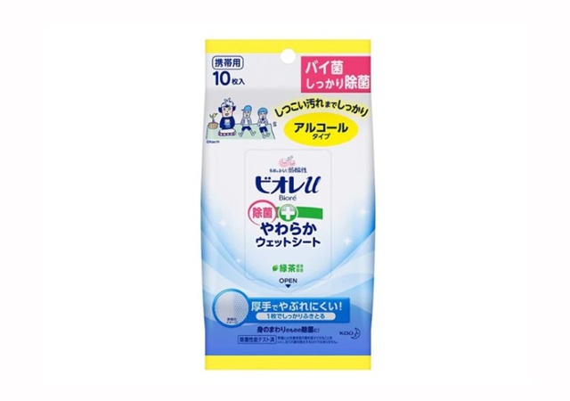 ダイソー　ビオレｕ　除菌やわらかウェットシート　アルコール