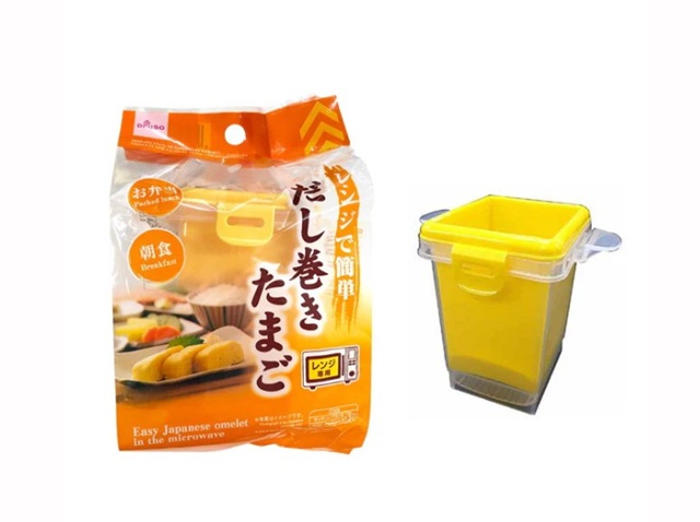 ダイソー　レンジで簡単だし巻きたまご 