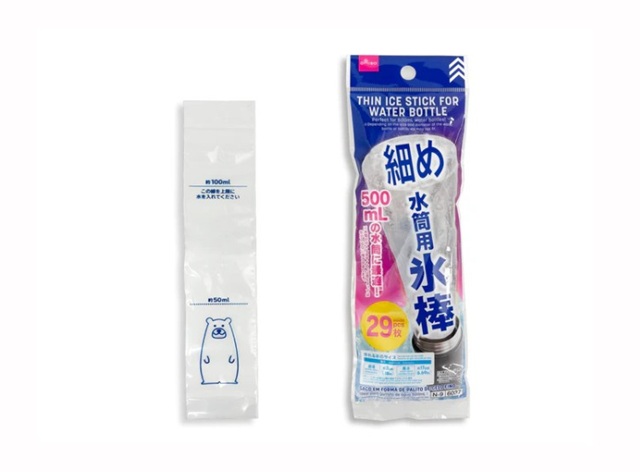 ダイソー　細めの水筒用氷棒（２９枚）