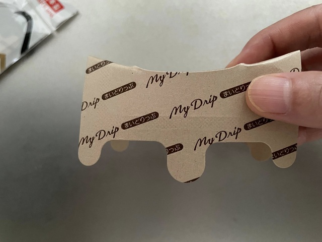 ダイソー コーヒードリッパー ドリップバッグが浸かりにくい工夫