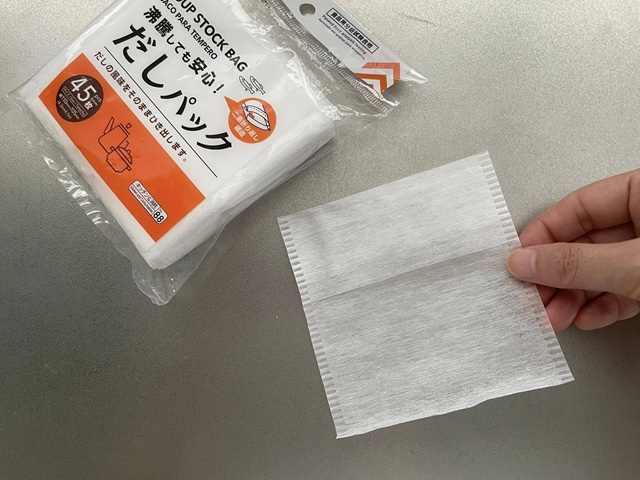 ダイソー　だしパック　パック