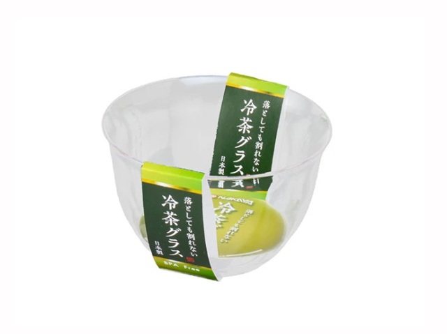 ダイソー　冷茶グラス　クリア