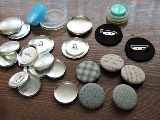 くるみボタン 手作りイメージ