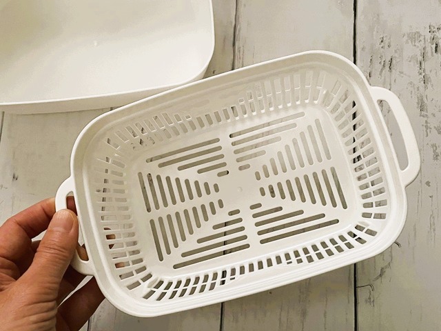 ダイソー　豆苗プランター　水替えがラク