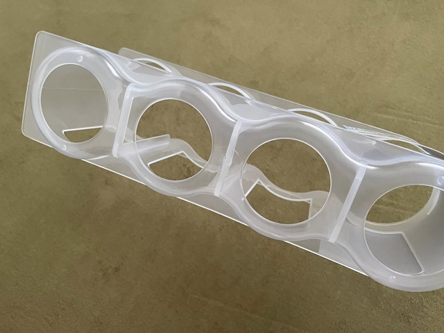 ダイソー「缶ストッカー」クリア素材