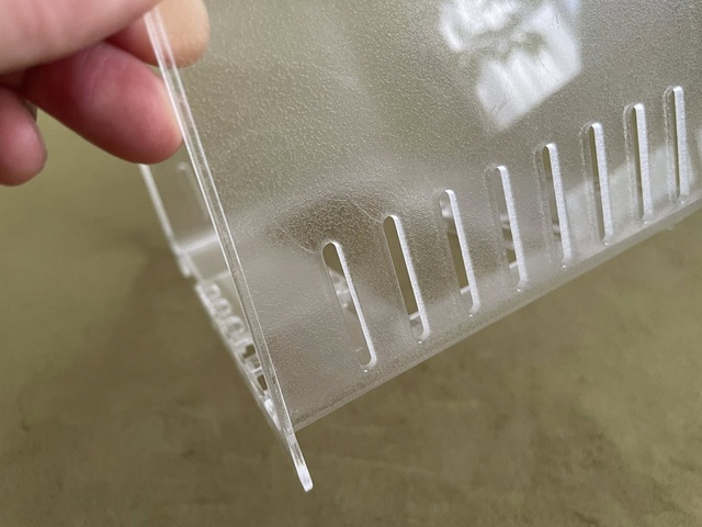 セリア　冷凍庫用フリーザースタンド　クリア