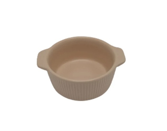 ダイソー グラタン皿 ヨーロッパ風グラタン皿(ベージュ)