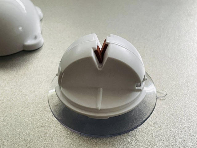 ダイソー 包丁研ぎ シロクマ 砥石