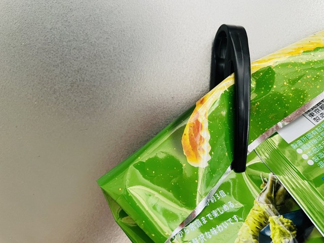 セリア　スナックトング　クリップ付き