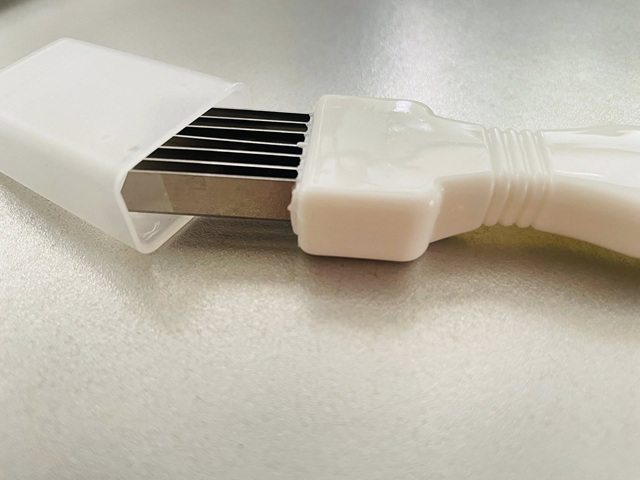 ダイソー ネギカッター キャップ付きで収納も安全