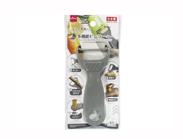 ダイソー 多機能ピーラー(グレー)