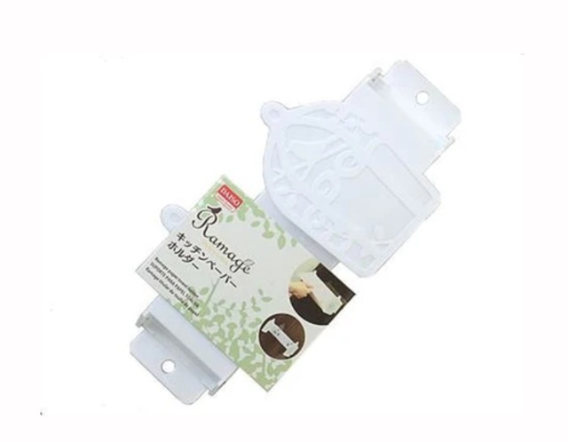 ダイソー　ラマージュ　キッチンペーパーホルダー　ホワイト