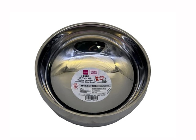 ダイソー　２重ステンレス器