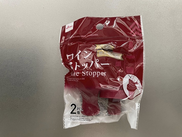 ダイソー　ワインストッパー　パッケージ