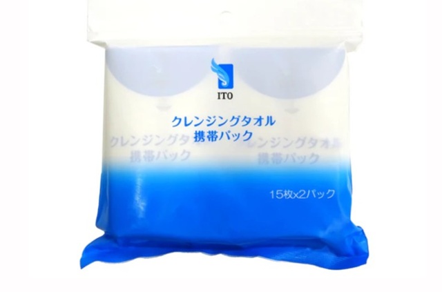ダイソー　ＩＴＯクレンジングタオル携帯パック