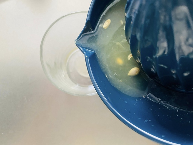 ダイソー フルーツ絞り器 注ぎ口