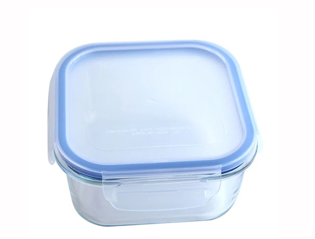 ダイソー　レンジＯＫ！耐熱ガラス密閉容器