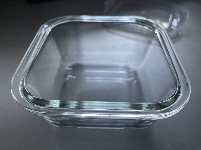 ダイソー　耐熱ガラス食器　気軽に使えるサイズ感