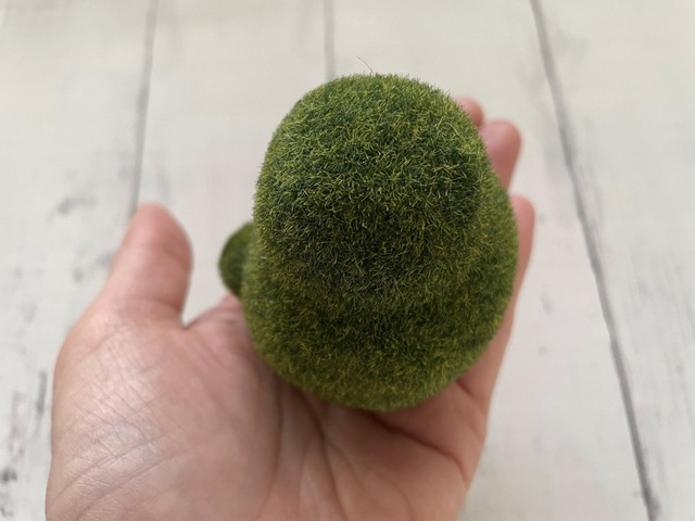苔玉 ダイソー オーナメント シマエナガ 癒し効果も