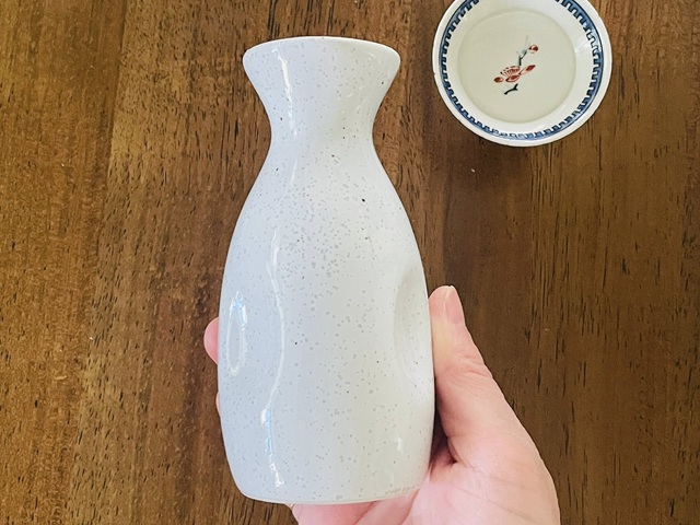 ダイソー　徳利　淡雪　小　160ml