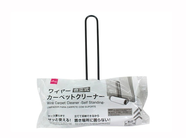 ダイソー　ワイヤーカーペットクリーナー（自立式）