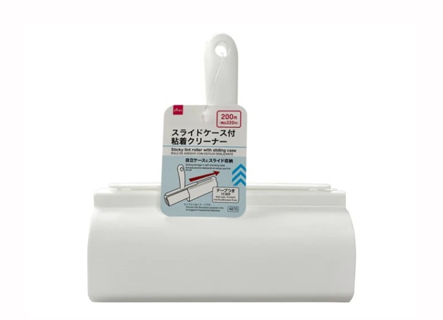 ダイソー　スライドケース付粘着クリーナー