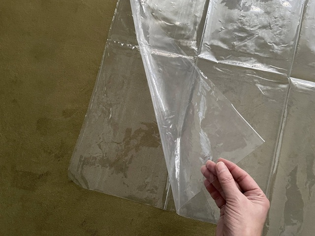 ダイソー テーブルクロス(透明)