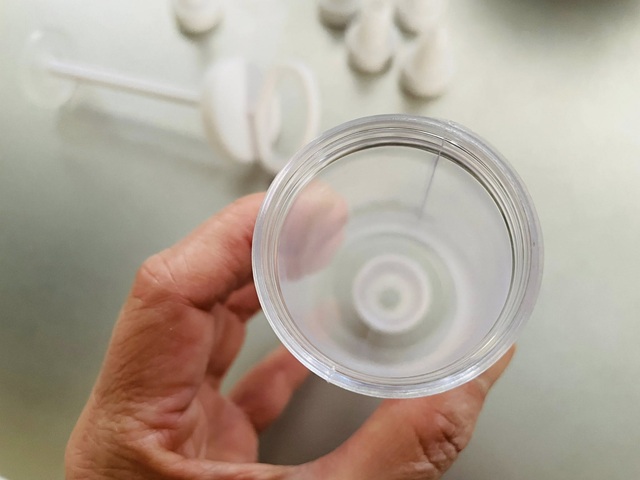 ダイソー　クリーム絞り器セット　クリームや生地を入れやすい