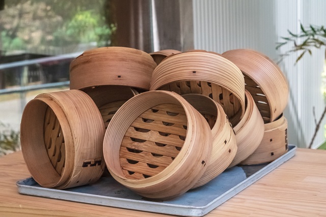 ダイソー　せいろ　竹せいろ　イメージ