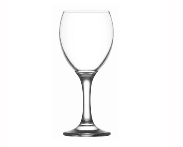 ダイソー　白ワイングラス（エンパイヤ）